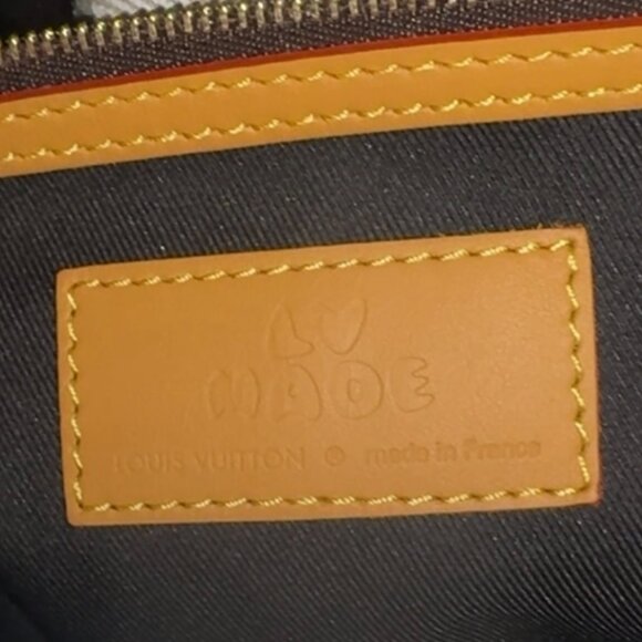 Louis Vuitton Nigo Keepall 2 monogram reverse stripe 50 Bandouliere travel bag - Picture 4 of 16